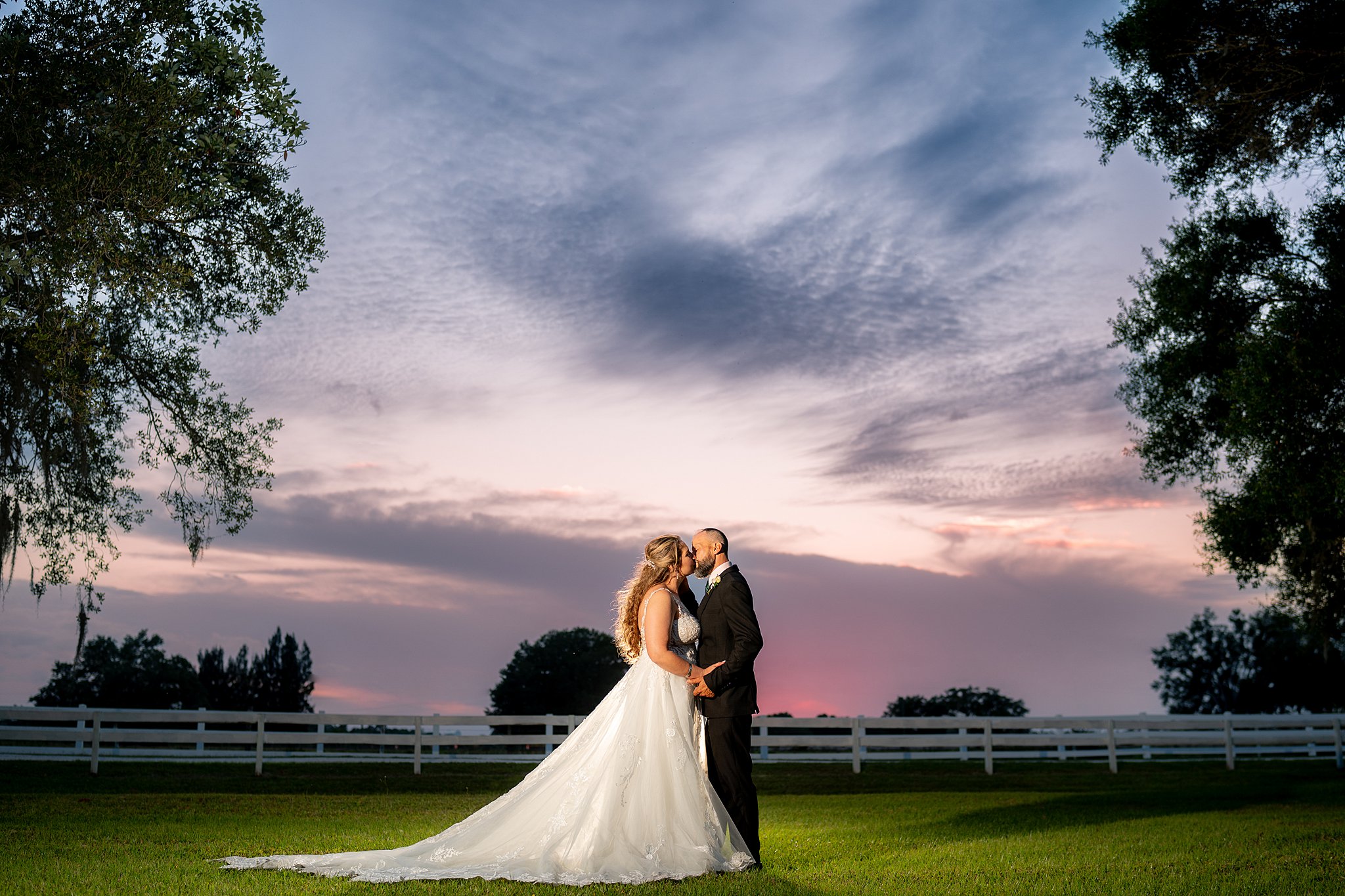 Gina + Jeremy Parrish Wedding Court Langley Ranch